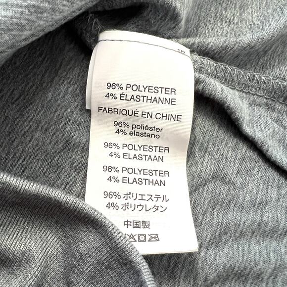 Vuori Women Smoke Blue Heather Daydream Crew Long Sleeve Performance Top VW133 S - Picture 6 of 7